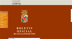 Desktop Screenshot of llanosdelepe.tripod.com