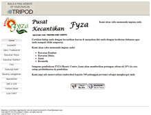 Tablet Screenshot of fyzabeauty.tripod.com