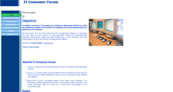 Desktop Screenshot of itconsumerforum.tripod.com
