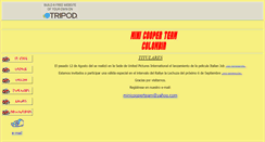 Desktop Screenshot of miniclubcol.tripod.com