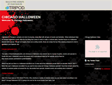 Tablet Screenshot of chicagohalloween.tripod.com