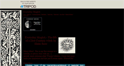 Desktop Screenshot of eininthewitch.tripod.com