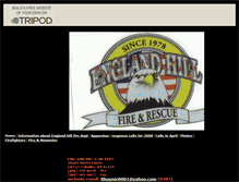 Tablet Screenshot of englandhillfiredept.tripod.com