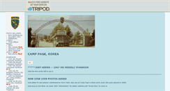 Desktop Screenshot of camppagekorea.tripod.com