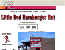 Tablet Screenshot of littleredsburgers.tripod.com