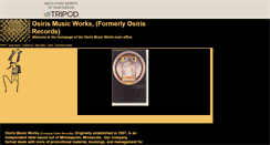 Desktop Screenshot of osirisrecco.tripod.com
