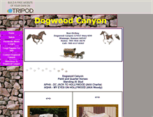 Tablet Screenshot of dogwood-canyon.tripod.com