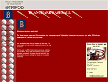 Tablet Screenshot of blanchardbaseball.tripod.com