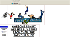 Desktop Screenshot of parkour-dudes.tripod.com