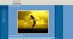 Desktop Screenshot of profetasdadanca.tripod.com