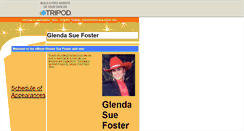 Desktop Screenshot of glendasuefoster.tripod.com