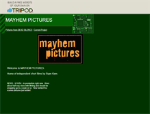 Tablet Screenshot of mayhempictures.tripod.com