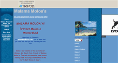 Desktop Screenshot of moloaabay.tripod.com