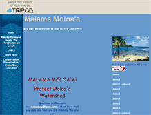 Tablet Screenshot of moloaabay.tripod.com