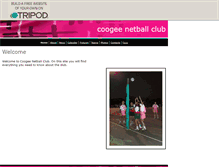 Tablet Screenshot of coogeenetball.tripod.com