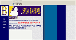 Desktop Screenshot of bryanjr.a.baseball1.tripod.com