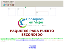 Tablet Screenshot of paquetesescondidocvi.tripod.com