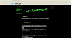 Desktop Screenshot of cryptologie.tripod.com