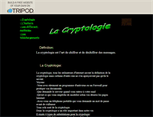 Tablet Screenshot of cryptologie.tripod.com