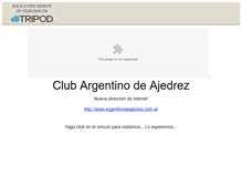 Tablet Screenshot of club-argentino.tripod.com