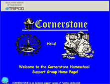 Tablet Screenshot of cornerstonetulsa.tripod.com