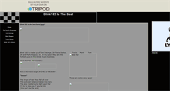 Desktop Screenshot of blink182xrocks.tripod.com