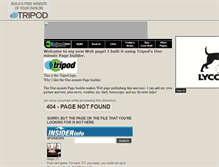 Tablet Screenshot of bloodhound.tripod.com
