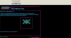 Desktop Screenshot of clanravenfox.tripod.com