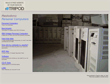 Tablet Screenshot of mastodonpc.tripod.com