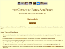 Tablet Screenshot of church-of-rabin.tripod.com