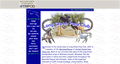 Desktop Screenshot of longgreenponyclub.tripod.com