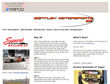 Tablet Screenshot of bentleymotorsports28.tripod.com