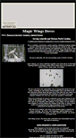 Mobile Screenshot of magicwingsdoves.tripod.com