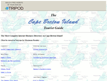 Tablet Screenshot of cbdir.tripod.com