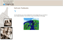 Tablet Screenshot of half.com.tripod.com