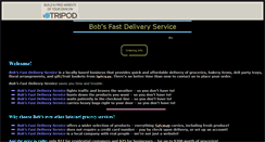 Desktop Screenshot of bobsfastdelivery.tripod.com