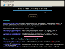 Tablet Screenshot of bobsfastdelivery.tripod.com