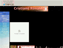 Tablet Screenshot of cristianoronaldo717.tripod.com