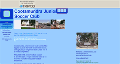 Desktop Screenshot of cootajuniorsoccer.tripod.com