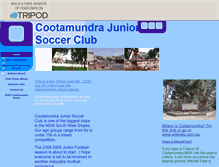 Tablet Screenshot of cootajuniorsoccer.tripod.com