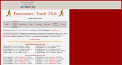 Desktop Screenshot of forerunnerstrackclub.tripod.com