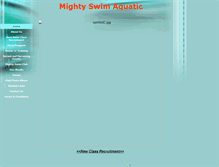 Tablet Screenshot of mightyswimaquatic.tripod.com