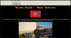 Desktop Screenshot of milesstyle.tripod.com