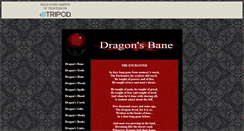 Desktop Screenshot of dragonsbane1313.tripod.com