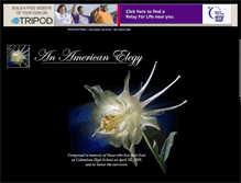 Tablet Screenshot of anamericanelegy.tripod.com