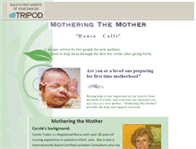 Tablet Screenshot of mothering.tripod.com