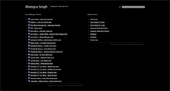 Desktop Screenshot of bhangrasingh.tripod.com