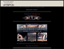 Tablet Screenshot of demetrios-vakras.tripod.com