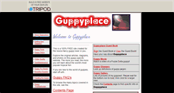 Desktop Screenshot of guppyplace.tripod.com
