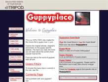 Tablet Screenshot of guppyplace.tripod.com